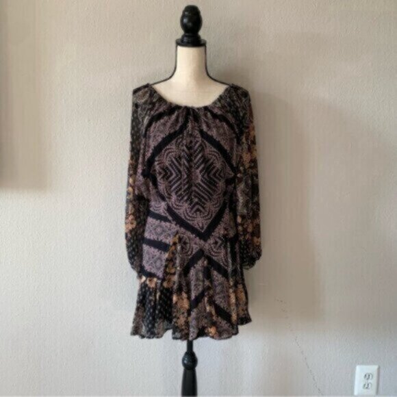 NWOT Free People Seven Wonders Mini Dress - Picture 4 of 12